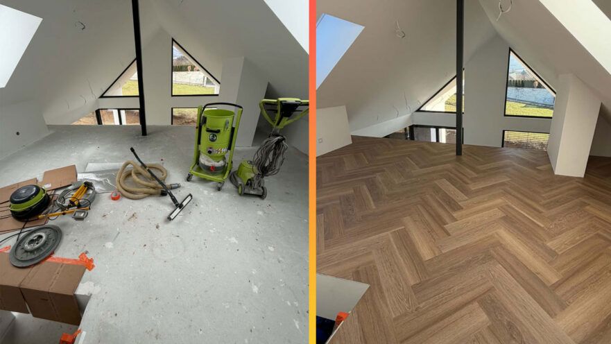 Realizácia vinylovej podlahy DesignFlooring žilina dizajnovepodlahy.sk